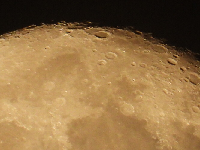 moon northern craters